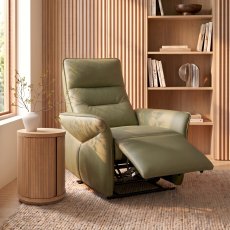 Enzo Green Recliner Armchair