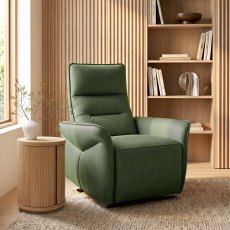 Enzo Green Recliner Armchair