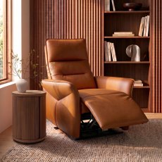 Enzo Tan Recliner Armchair