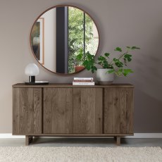 Delta Dark Oak Wide Sideboard