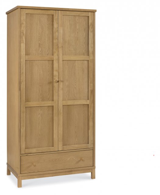 Gallery Collection Atlanta Oak Double Wardrobe