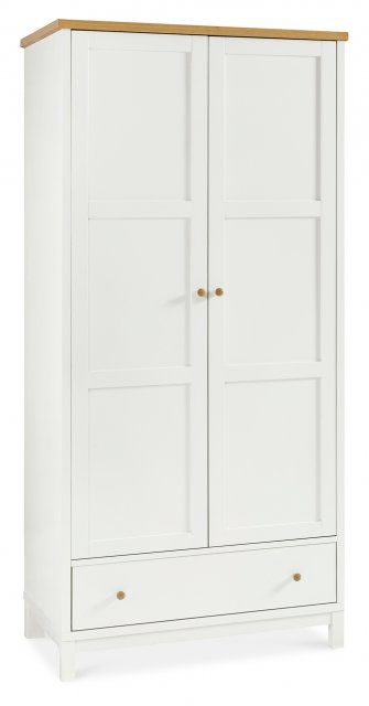 Gallery Collection Atlanta Two Tone Double Wardrobe