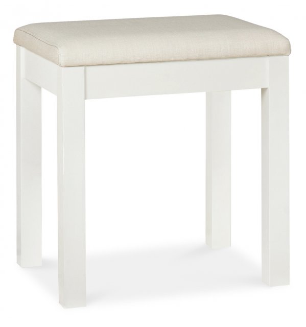 Gallery Collection Atlanta Two Tone Stool - Sand Fabric