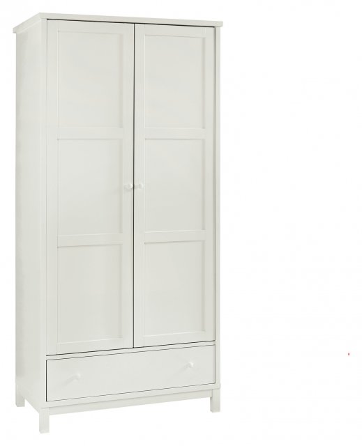 Gallery Collection Atlanta White Double Wardrobe