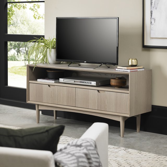 Gallery Collection Dansk Scandi Oak Entertainment Unit