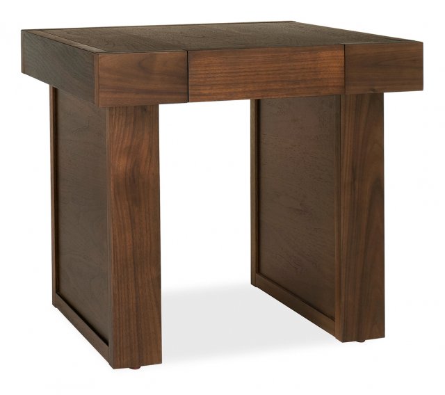 Premier Collection Akita Walnut Lamp Table