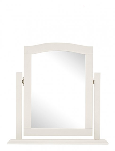 Premier Collection Ashby White Vanity Mirror