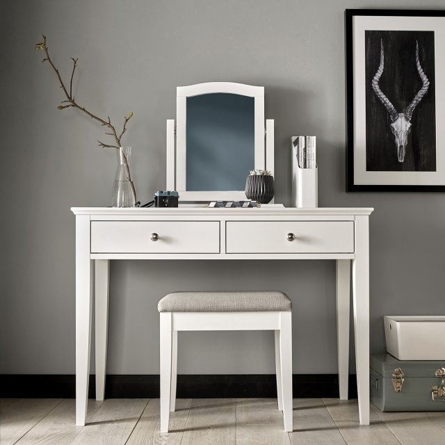 Premier Collection Ashby White Dressing Table