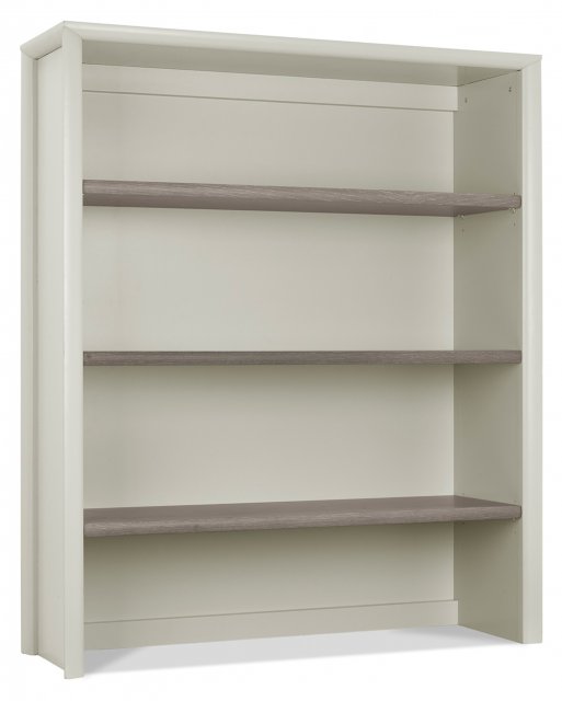 Premier Collection Bergen Grey Washed Oak & Soft Grey Wide Top Unit