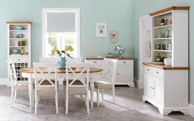 Hampstead Two Tone Extension Dining Table 6 8 Seater Bentley Designs Hampstead Two Tone Extension Dining, Kitchen Table For 6 8