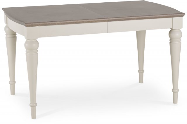 Premier Collection Montreux Grey Washed Oak & Soft Grey 4-6 Extension Table