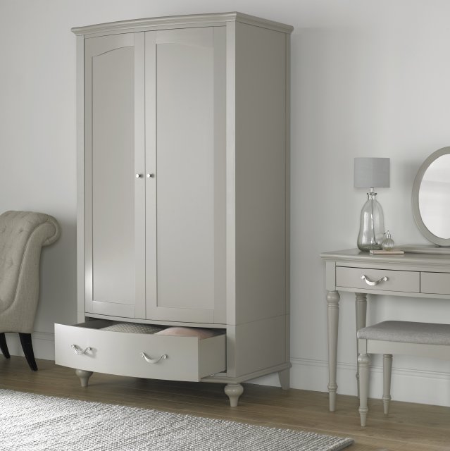 Premier Collection Montreux Urban Grey Double Wardrobe