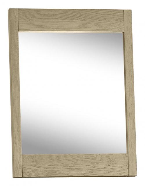Rimini Aged Oak Weathered Vanity, Oak Vanity Mirror