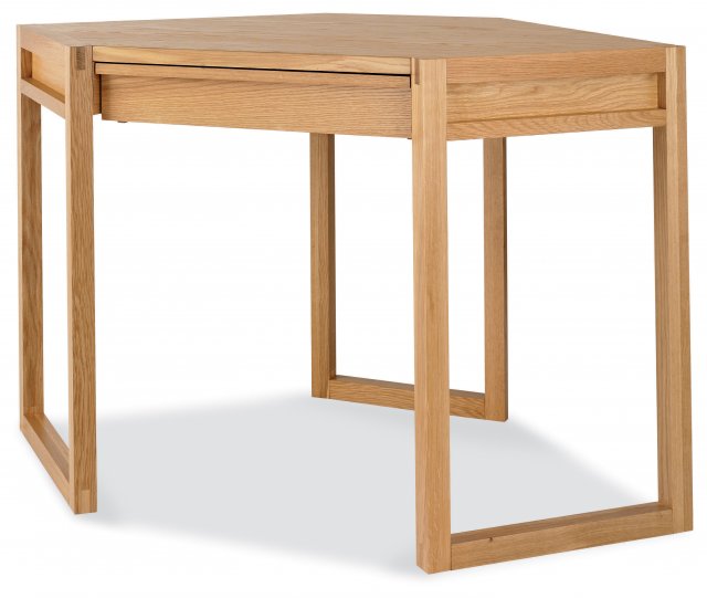 Premier Collection Studio Oak Corner Desk