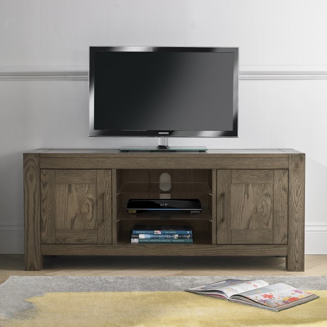 Premier Collection Turin Dark Oak Entertainment Unit