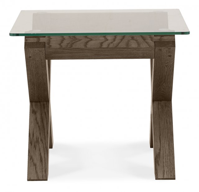 lamp table dark wood