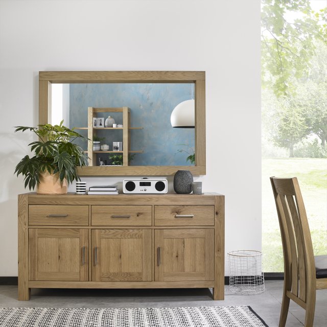 Premier Collection Turin Light Oak Wide Sideboard