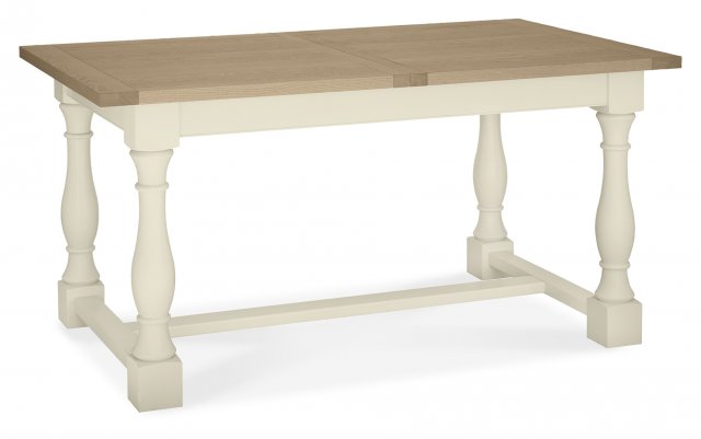 Signature Collection Chartreuse Aged Oak & Antique White 4-6 Extension Table