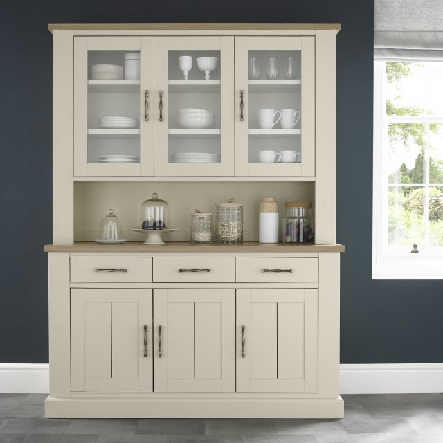 Signature Collection Chartreuse Aged Oak Antique White Glazed