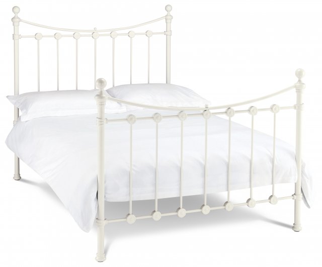 Headboards & Bedsteads Collection Alice Antique White Bedstead Double 135cm