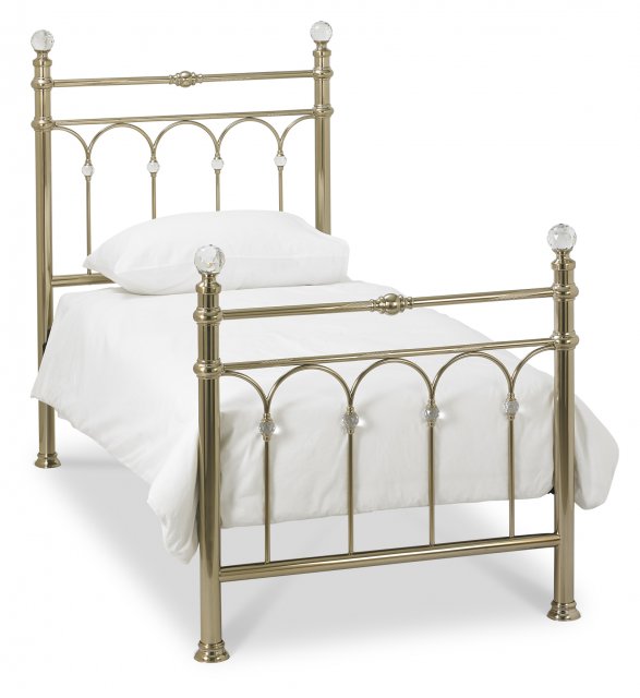 Bentley krystal antique nickel bedstead discount