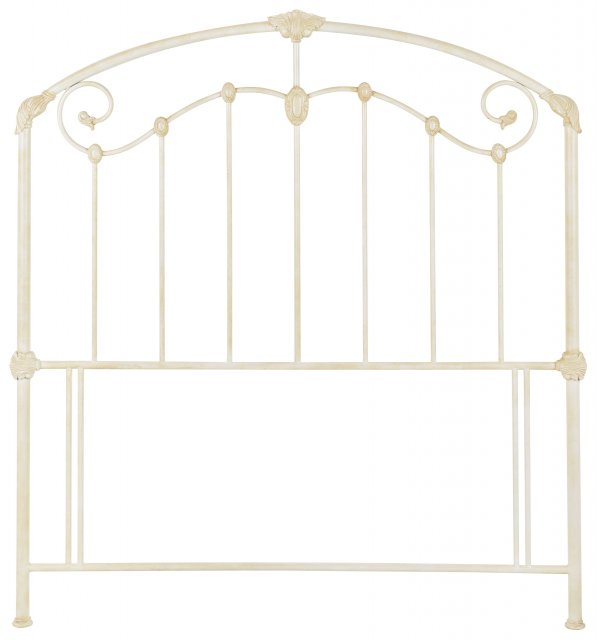 Headboards & Bedsteads Collection Lauren Antique Ivory Headboard King 150cm