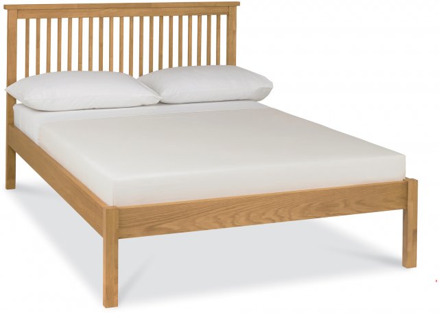 Gallery Collection Atlanta Oak Low Footend Bedstead Double 135cm