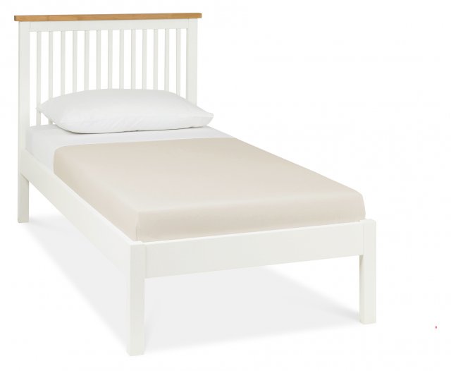 Gallery Collection Atlanta Two Tone Low Footend Bedstead Single 90cm