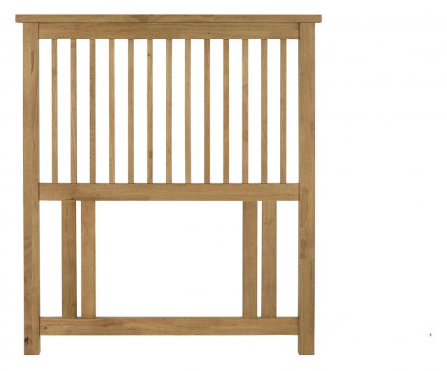 Gallery Collection Atlanta Oak Headboard Single 90cm