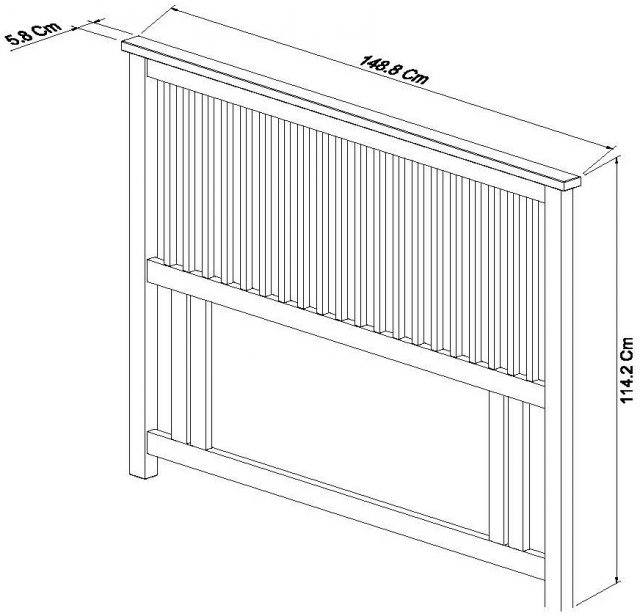 Single - 3ft Gallery Collection Atlanta Two Tone 90cm Headboard Single - 3ft Gallery Collection Atlanta Two Tone 90cm Headboard