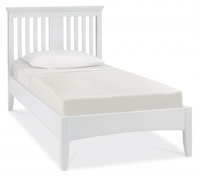 Premier Collection Hampstead White Bedstead Single 90cm