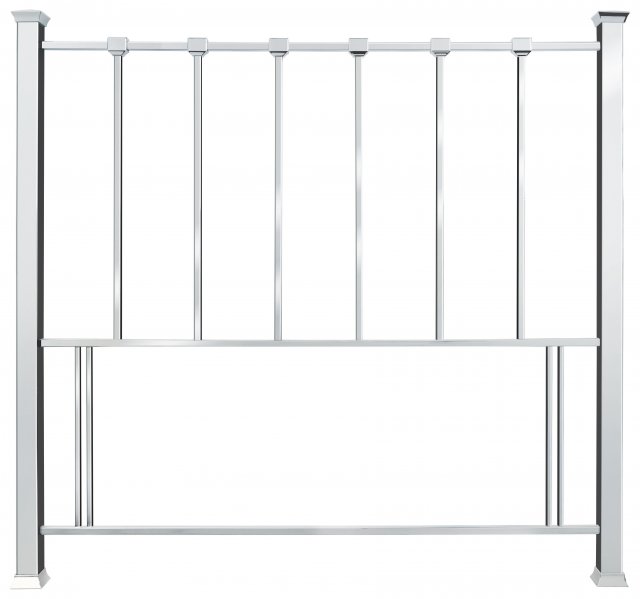 Headboards & Bedsteads Collection Madison Shiny Nickel Headboard King 150cm