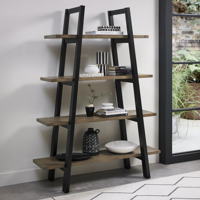 Signature Collection Camden Weathered Oak & Peppercorn Open Display