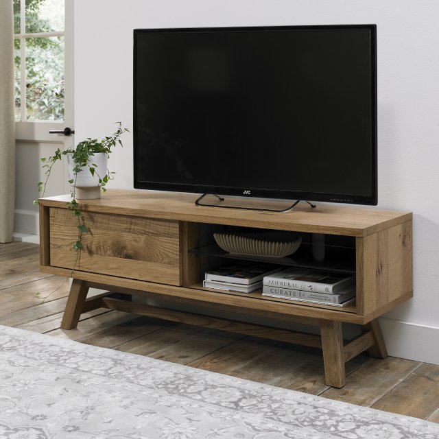 Signature Collection Camden Rustic Oak Entertainment Unit