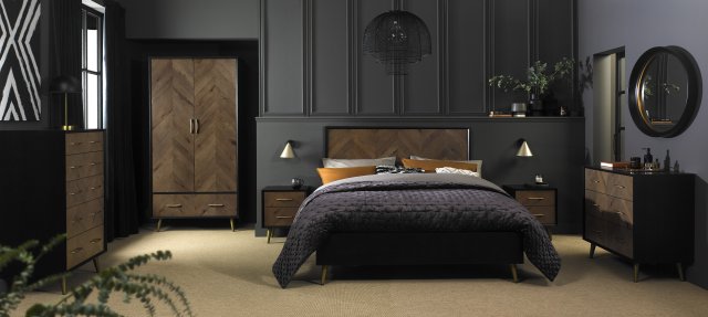 Dark oak on sale bedroom furniture