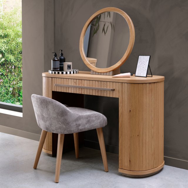 Signature Collection Vega Knotty Oak & Weathered Oak Dressing Table