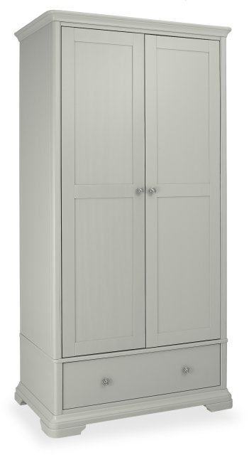 Signature Collection Alora Blue Grey Double Wardrobe