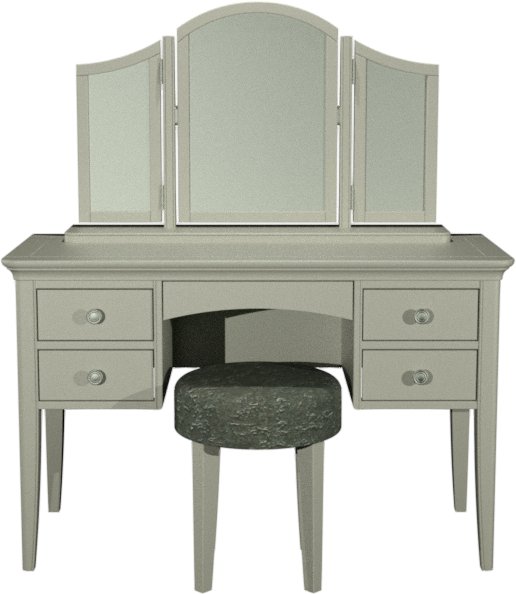 Signature Collection Alora Blue Grey Dressing Table