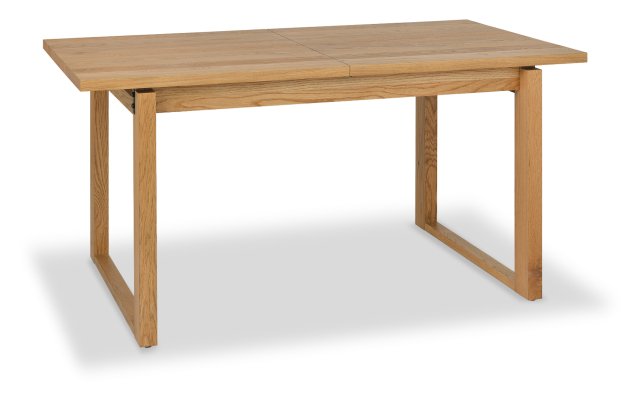 Premier Collection Delta Rustic Oak 4-6 Extension Dining Table