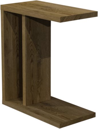 Premier Collection Delta Rustic Oak Sofa Table