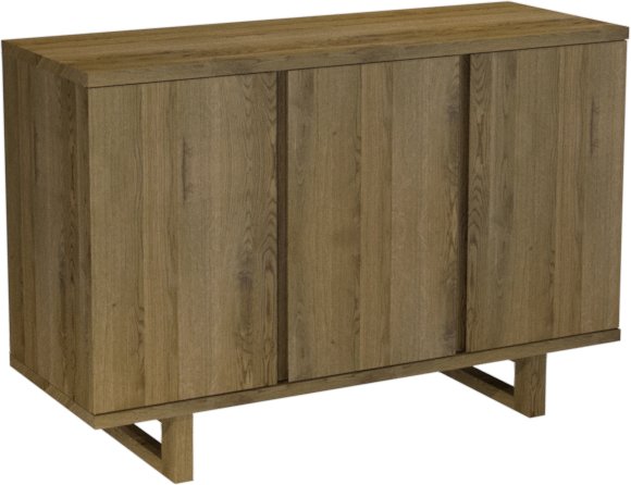Premier Collection Delta Rustic Oak Narrow Sideboard