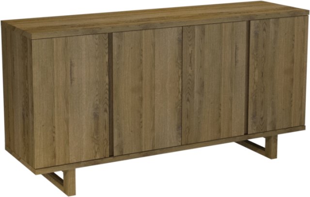 Premier Collection Delta Rustic Oak Wide Sideboard