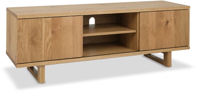 Premier Collection Delta Rustic Oak Media Unit