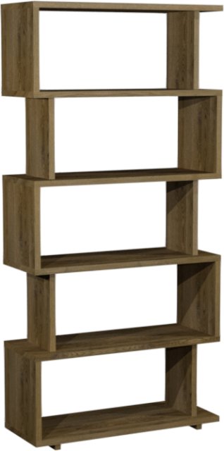 Premier Collection Delta Rustic Oak Open Display Unit