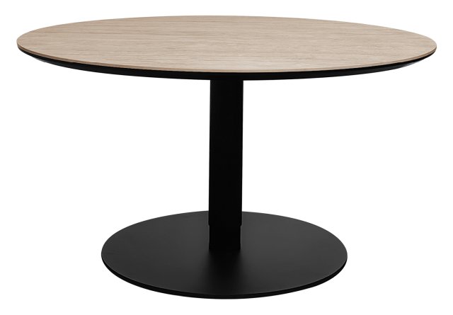 Gallery Collection Modus - Matt Beige Sintered Stone Gas Lift Adjustable Coffee/Bistro Table