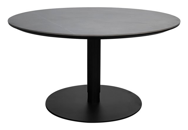 Gallery Collection Modus - Matt Grey Sintered Stone Gas Lift Adjustable Coffee/Bistro Table