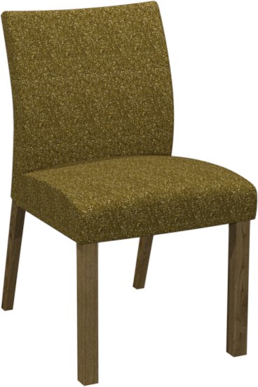 Premier Collection Delta Rustic Oak Upholstered Chair - Mustard Fabric (Pair)
