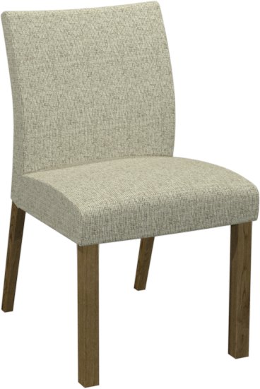 Premier Collection Delta Rustic Oak Upholstered Chair - Oatmeal Fabric (Pair)