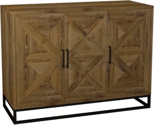 Signature Collection Indus Rustic Oak Narrow Sideboard
