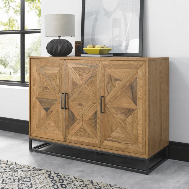 Signature Collection Indus Rustic Oak Narrow Sideboard